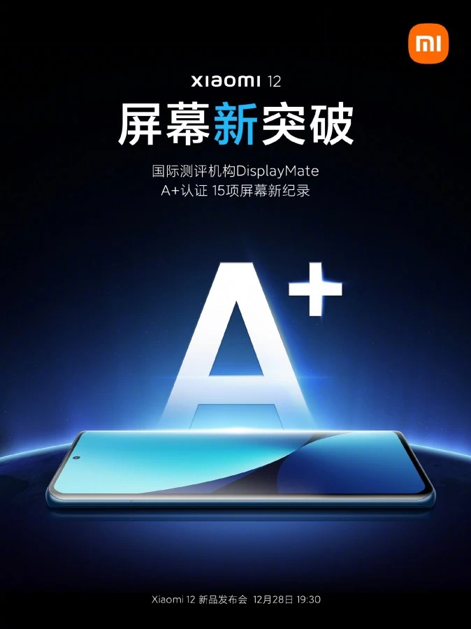 gsmarena 001 1 2 | Xiaomi | หน้าจอของ Xiaomi 12 ได้รับคะแนน A+ จากทาง DisplayMate