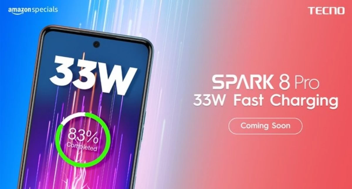 gsmarena 002 5 | Spark 8 Pro | Tecno เปิดตัว Spark 8 Pro หน้าจอ 6.8 นิ้วและมาพร้อม Helio G85 ซีพียูระดับกลาง