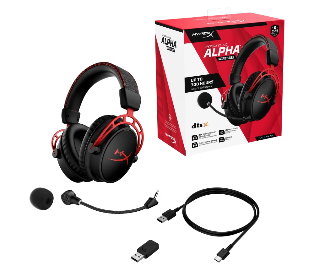 2 cloud Alpha headset | Cloud Alpha | HyperX เปิดตัวหูฟังเกมมิ่งไร้สายที่ใช้ได้นานกว่า 300 ชั่วโมง รุ่นแรกของโลก! พร้อมอุปกรณ์เกมมิ่งน่าใช้อีกเพียบ ในงาน CES 2022