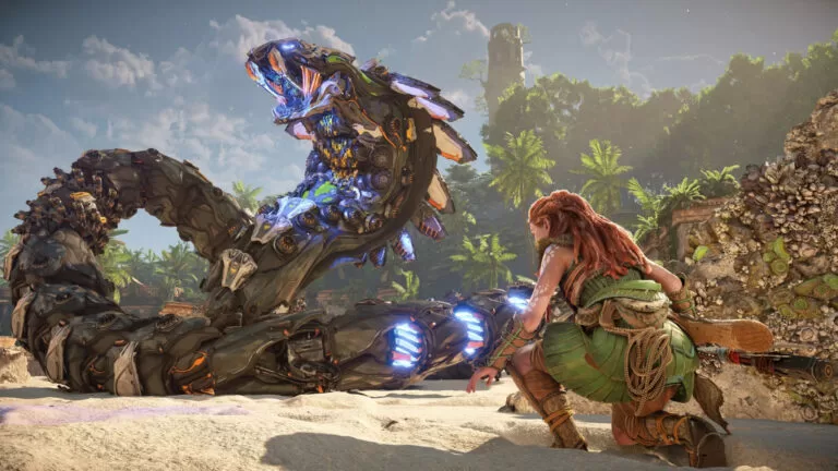 ชมตัวอย่างใหม่ของเกมเทพ Horizon Forbidden West บน PS5 PS4 1 Horizon-Forbidden-West-PV 12-16-21-768x432-1