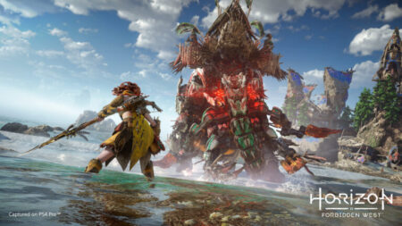 ชมคลิป Horizon: Forbidden West ฉบับเล่นบน PS4 Pro Horizon-Forbidden-West 2022 01-27-22 001-768x432-1
