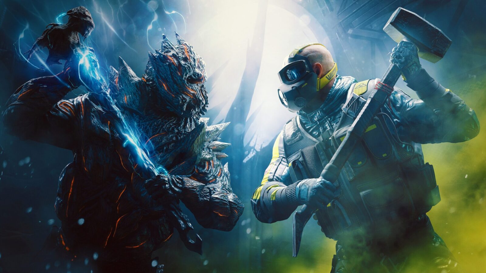 สำเร็จอย่างต่อเนื่อง Rainbow Six: Extraction มียอดผู้เล่นเกิน 5 ล้านคน และ Rainbow Six: Siege มียอดผู้เล่นกว่า 80 ล้านคนเป็นที่เรียบร้อย 1 R6E HIREZ SLEDGE VS PROTEANS-2060x1159-1