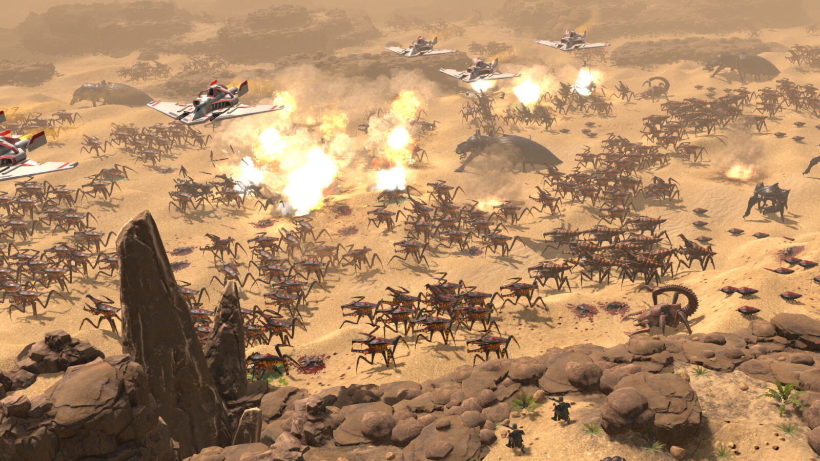 Starship Trooper - Terran Command เกมวางแผนแนว RTS เลื่อนวางจำหน่ายไปวันที่ 16 มิถุนายนนี้ 1 d1629b8d-eae6-4913-bf69-152073875511 starship troopers terran command