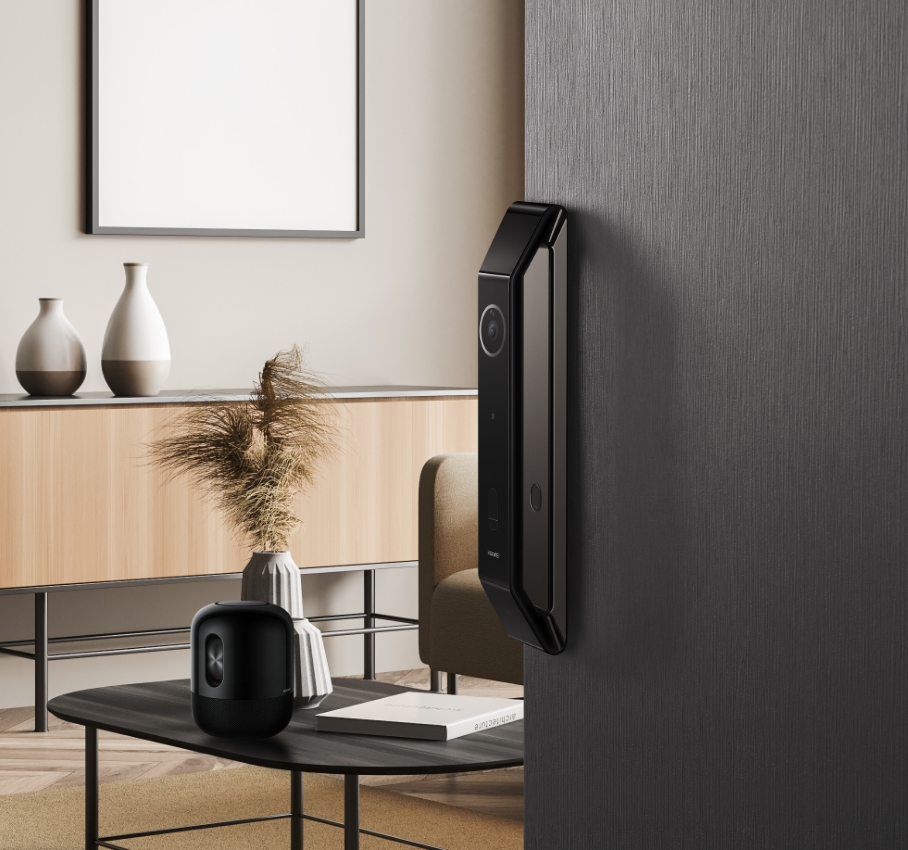 huawei smart lock pro speaker as doorbell