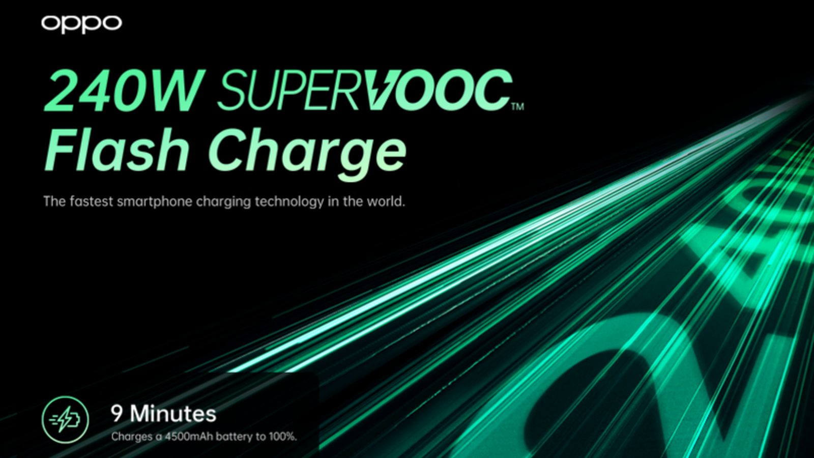 oppo 240w supervooc fast charging
