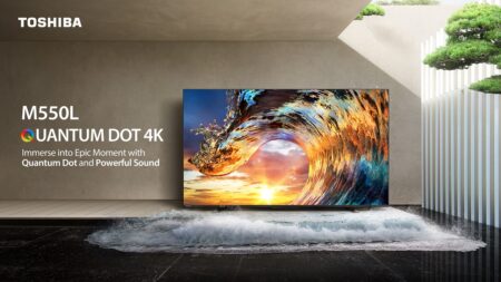 TOSHIBA M550LP! ชูจุดเด่นด้านภาพและเสียงที่เหนือระดับ ระบบลำโพงรอบทิศทาง มอบประสบการณ์การรับชมแบบโรงภาพยนตร์ M550L-KV