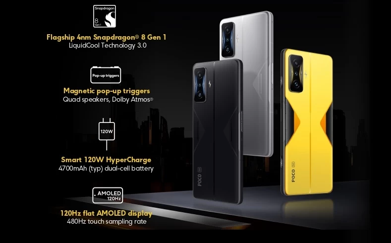 POCO ก้าวไปอีกขั้น เปิดตัวเรือธง POCO F4 GT พร้อมหูฟังรุ่นพิเศษ POCO Buds Pro Genshin Impact Edition และนาฬิกา POCO Watch 1 POCO-F4-GT onepager page-0001-1