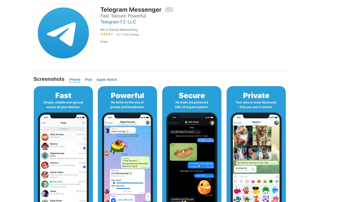 telegram-on-apple-app-store-1047553-1636095770