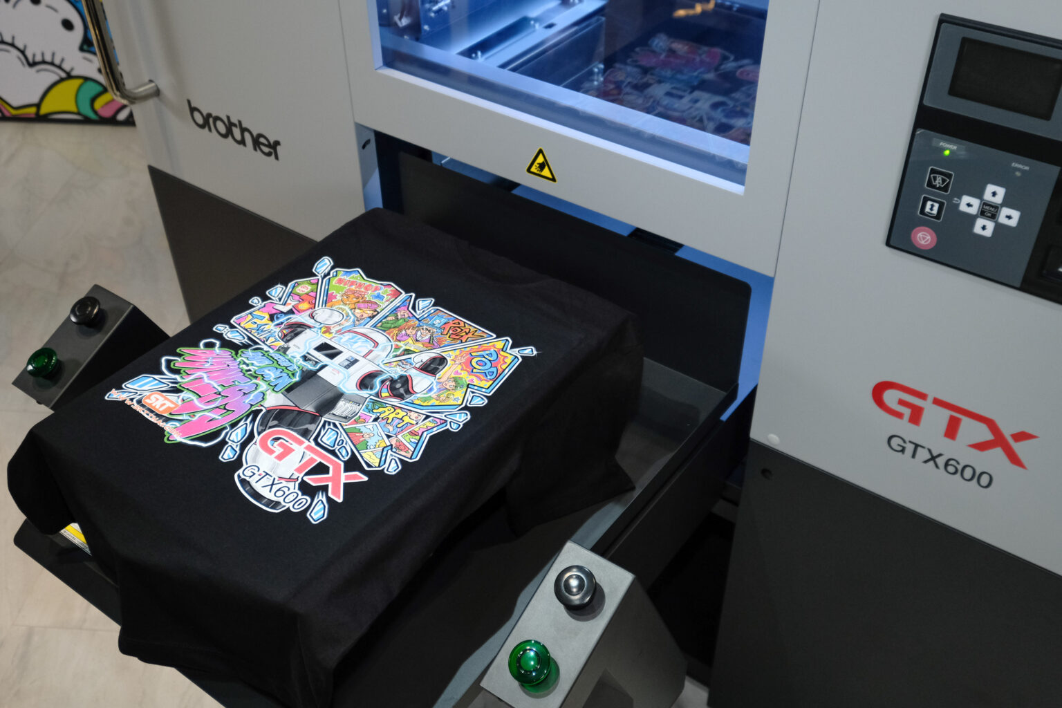 บราเดอร์ นำเข้า ‘GTX600’ เครื่องพิมพ์ผ้าอุตสาหกรรมระบบดิจิทัลจากญี่ปุ่น Brother-GTX600 4