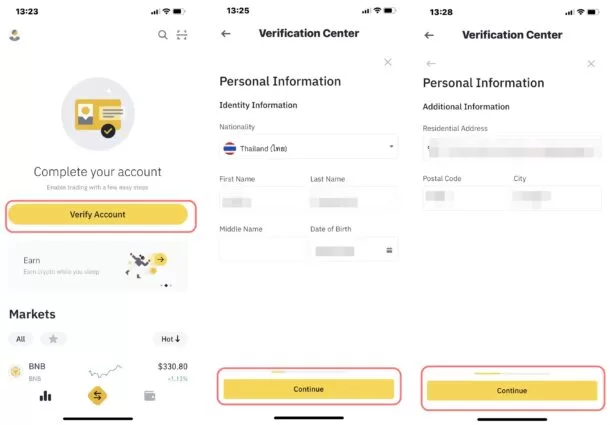 Tips] วิธีการสมัครบัญชี Binance ในนามนิติบุคคลและบุคคลธรรมดา