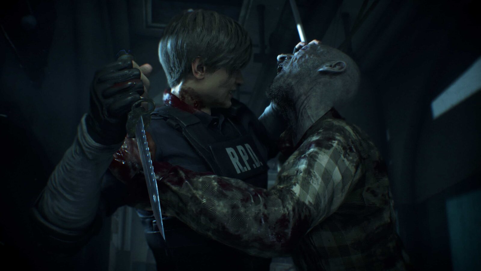 แฟนเกมเมืองนอกตาดีพบ Resident Evil 2, 3 และ 7 เวอร์ชั่น PlayStation 5 ถูกอัปโหลดลงบนเซิฟเวอร์ของ PSN 1 Resident-Evil-2-Combat