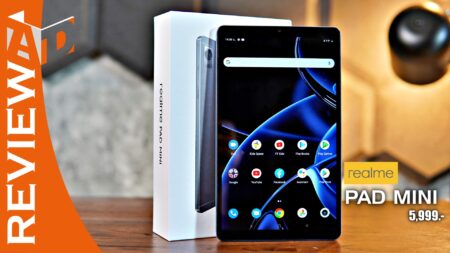 รีวิว realme Pad Mini แท็บเล็ตพกพาจอ 8.7นิ้ว เครื่องแกร่ง ตัวบาง ราคาเบาๆ 5,999 บาท realme-pad-mini-review