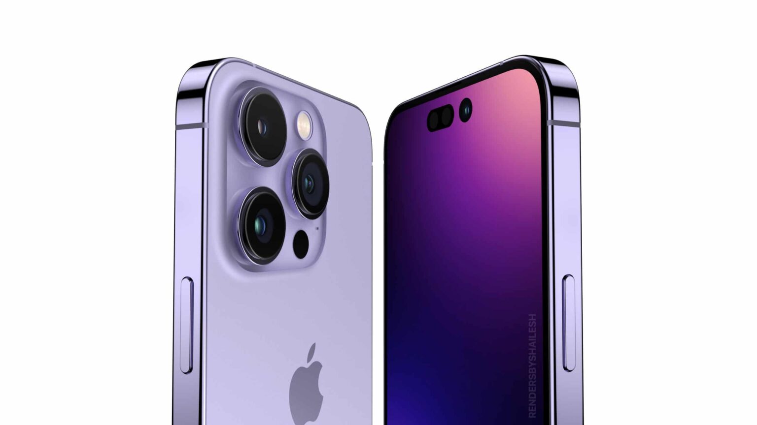 หลุดเคส iPhone 14 Pro มีกล้องที่ใหญ่กว่า iPhone 13 Pro iphone-14-pro-render