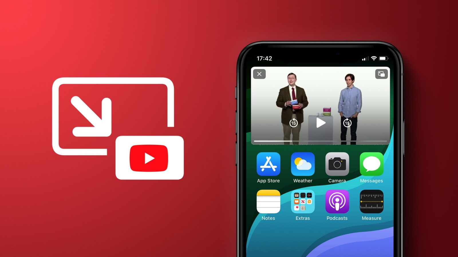Picture-in-Picture ของ YouTube พร้อมใช้งานแล้วบน iPhone iPad 1 youtube