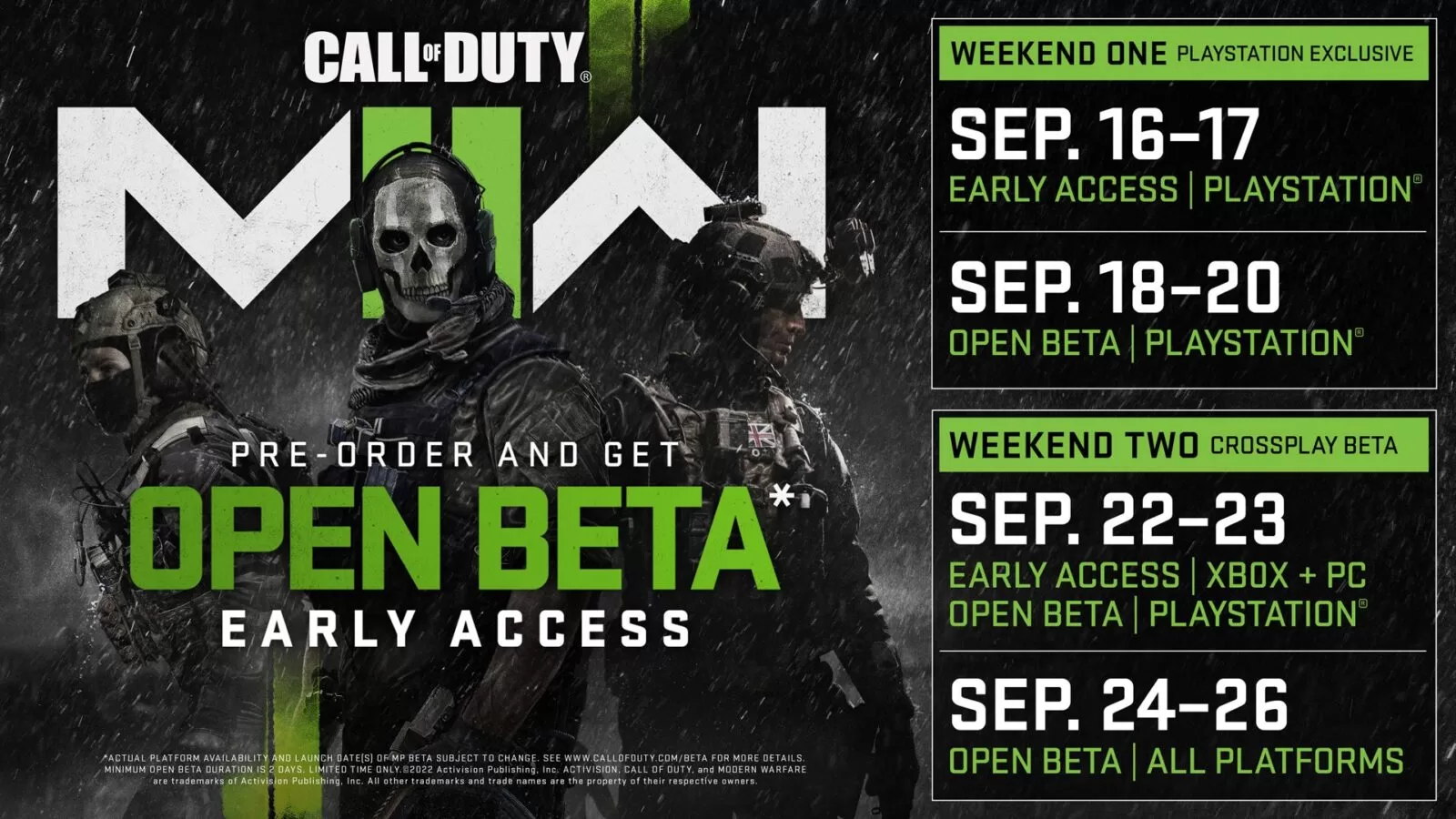 ยืนยัน Call of Duty: Modern Warfare 2 เตรียมเปิดให้ทดสอบ Beta ในวันที่ 16-20 และ 22-26 กันยายนนี้ บนพีซีและคอนโซล 1 Call-of-Duty-Modern-Warfare-2-Beta