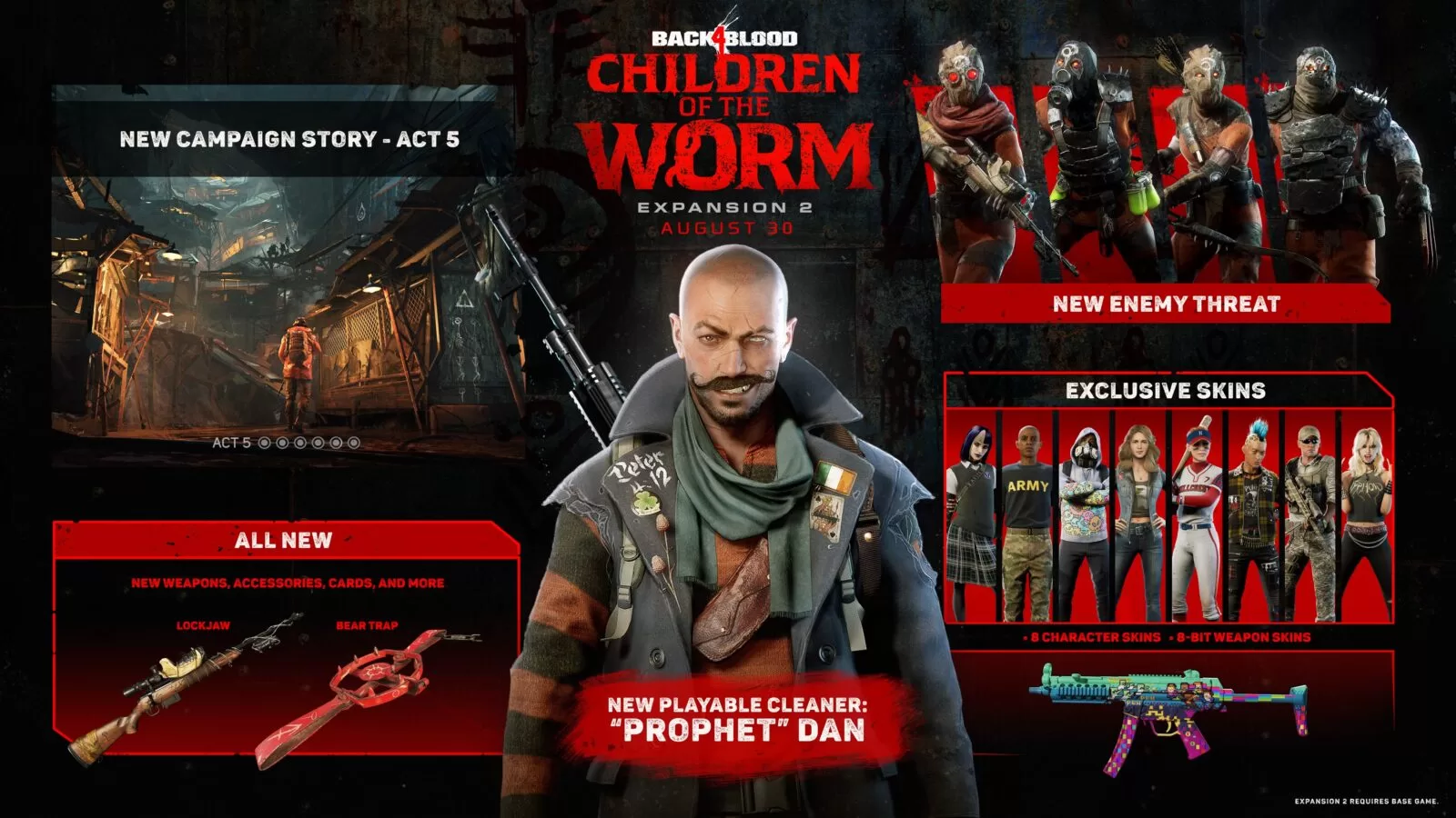 ยืนยันส่วนเสริม Children of the Worm ของ Back 4 Blood เตรียมปล่อยให้เล่นในวันที่ 30 สิงหาคมนี้ 1 FZUZFrNWIAAKGxN