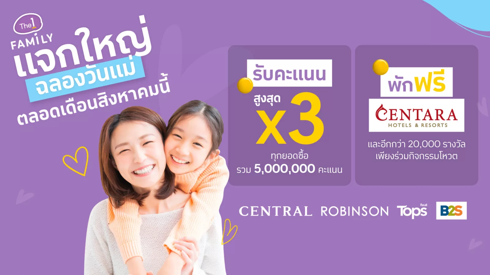 The 1 Family แจกใหญ่ฉลองวันแม่บน The 1 App เท่านั้น! 1 The-1-Family-Mothers-Day