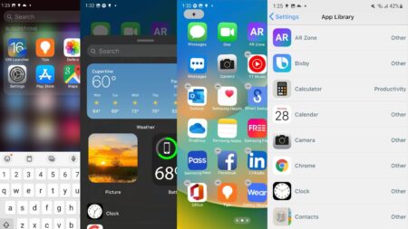 แอปเปลี่ยนหน้าตา Android เป็น iOS มียอดดาวน์โหลดมากกว่า 50 ล้านครั้ง ios-16-android-launcher-1
