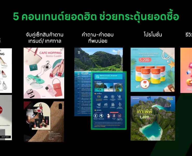 4 5 คอนเท้นกระตุ้นยอดซื้อ | Line | LINE เปิดเทคนิค ขายฉับไว บน LINE OA