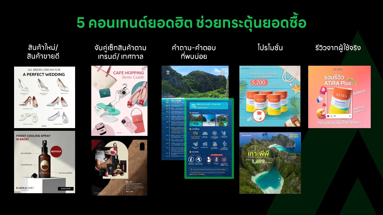 LINE เปิดเทคนิค ขายฉับไว บน LINE OA 1 4 5 คอนเท้นกระตุ้นยอดซื้อ | Line | LINE เปิดเทคนิค ขายฉับไว บน LINE OA
