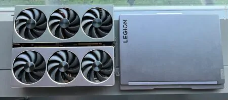 GeForce RTX 4090 ความยาว 36 ซม.ยาวเกือบเท่าโน๊ตบุ๊กขนาด 16 นิ้ว