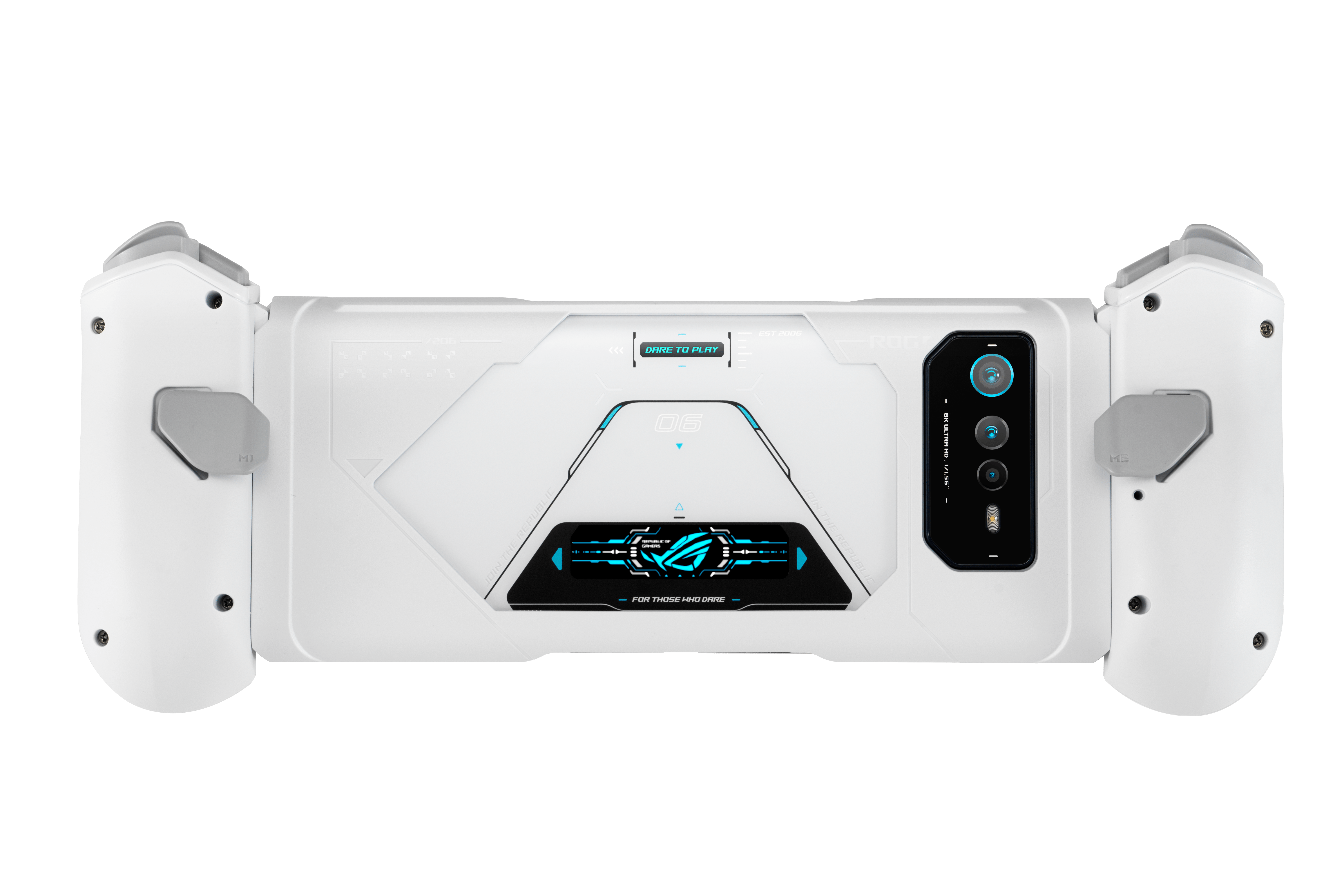 ROG kunai 2 02 | AeroActive Cooler 6 |  ASUS เปิดตัว ROG Phone 6 และ ROG Phone 6 Pro เกมมิ่งสมาร์ทโฟนที่แรงที่สุดในโลกด้วยหน่วยประมวลผล Qualcomm Snapdragon 8+ Gen 1