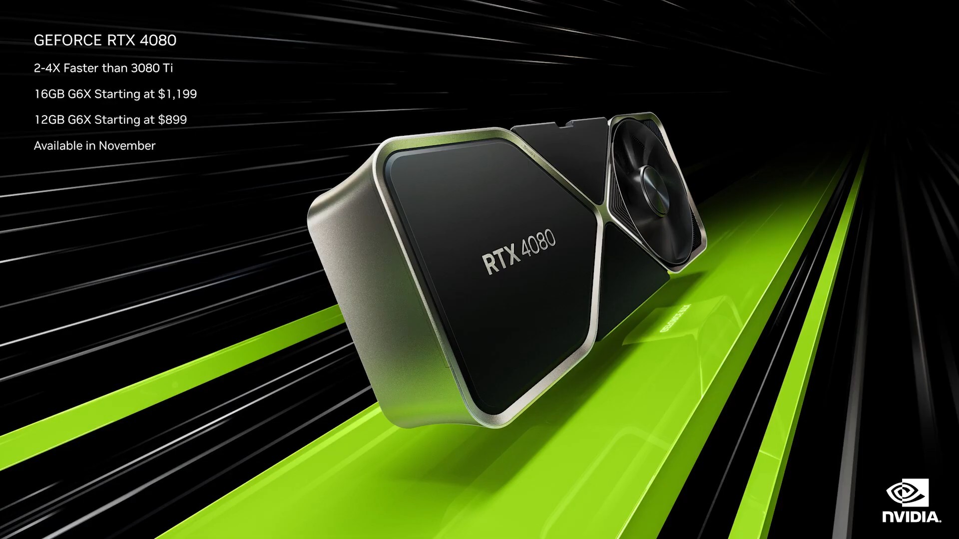 RTX4080 | GeForce RTX 4090 | NVIDIA ประกาศเปิดตัว GeForce RTX 4080 และ 4090 เริ่มวางขายสิ้นปีนี้