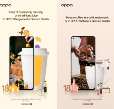 Special drink for OPPO 18TH 1 | Inspiring Service Week | OPPO ทำเก๋! เพลิดเพลินกับเครื่องดื่มสุดพิเศษจาก OPPO จากจุดบริการ Service Center ใกล้คุณ