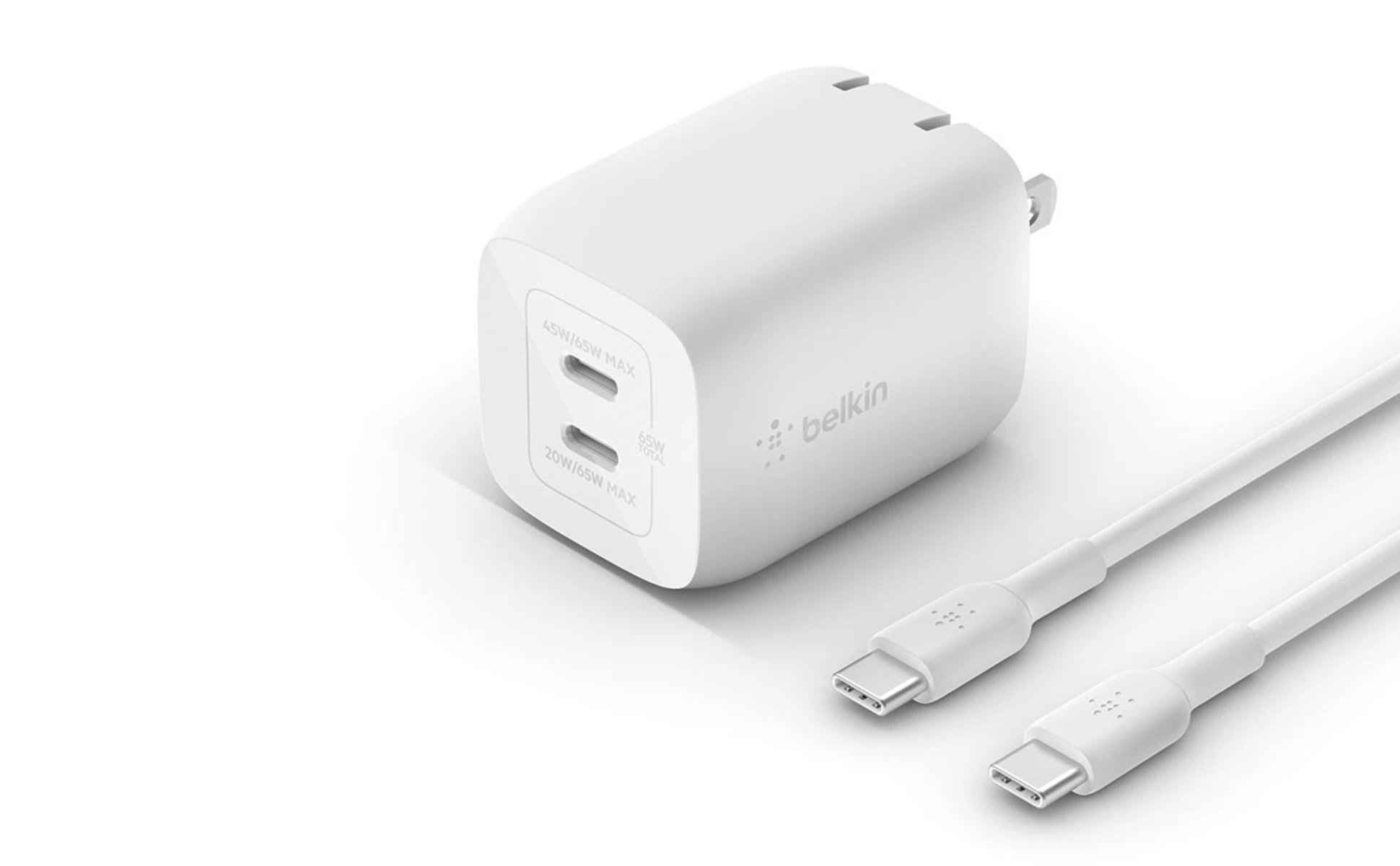 USB C GaN Wall Charger with PPS 65W 01 | Belkin | Belkin จัดเต็มอุปกรณ์เสริมระดับพรีเมี่ยมสำหรับ iPhone 14