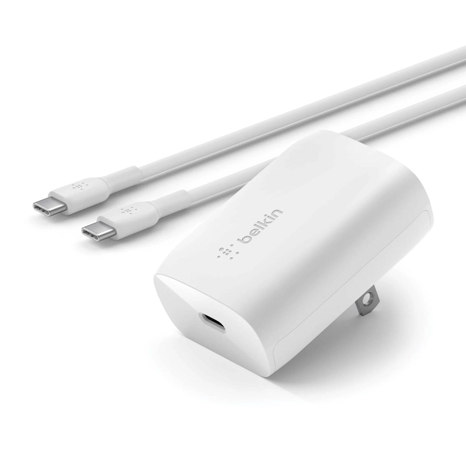 USB C PD 3.0 PPS Wall Charger 30W 01 | Belkin | Belkin จัดเต็มอุปกรณ์เสริมระดับพรีเมี่ยมสำหรับ iPhone 14