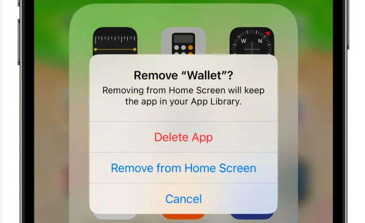 การลบแอพ กระเป๋าสตางค์ หรือ Wallet - iOS 16.1 กับฟีเจอร์ใหม่ทั้งหมดที่คุณต้องรู้