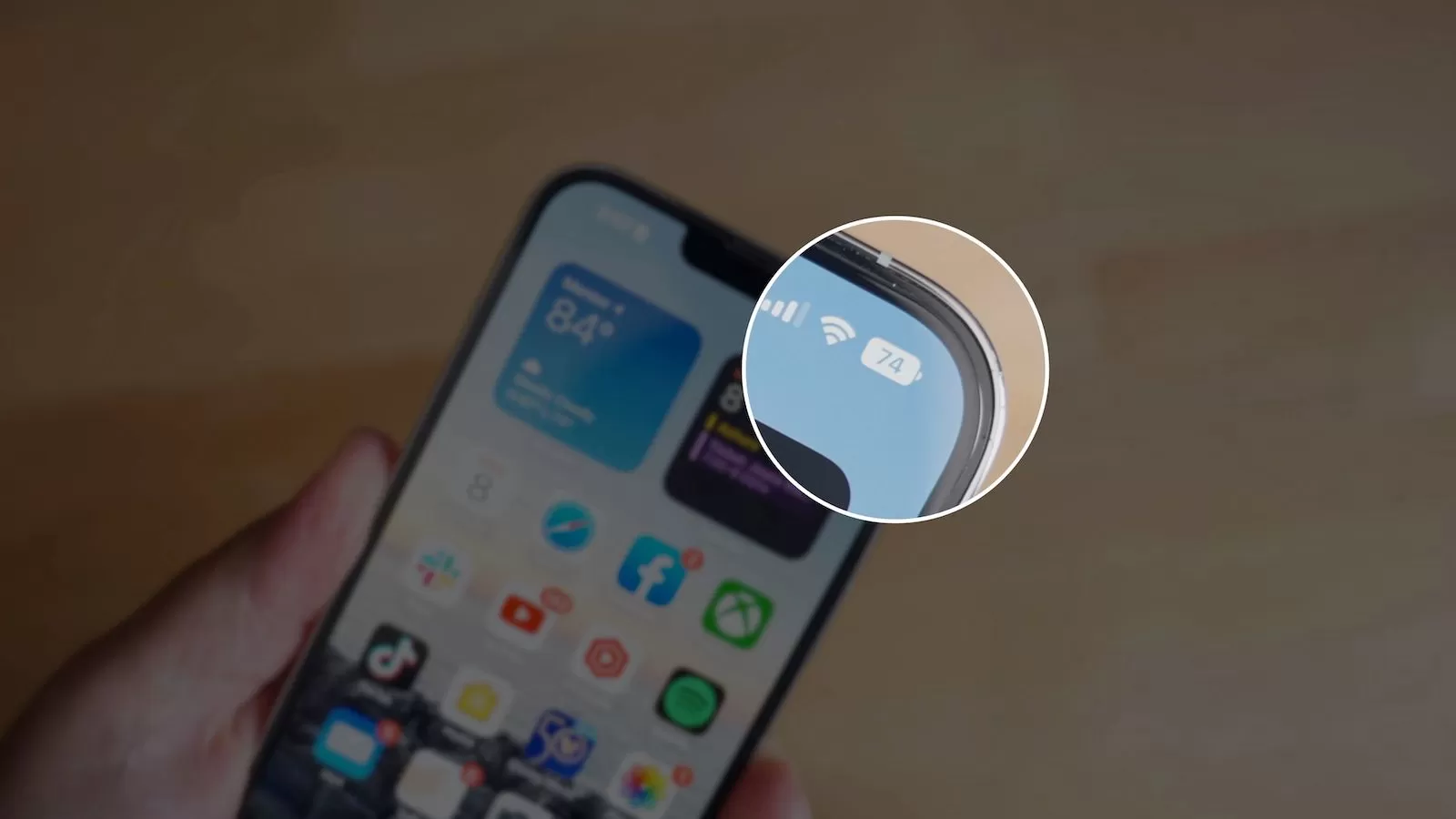 ios 16 beta battery percentage icon | Battery | Apple เผยรายชื่อ iPhone ที่ไม่รองรับการแสดงผลแบตเตอรี่แบบใหม่