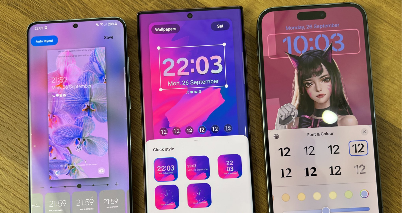 พบ OneUI 5 beta สามารถปรับแต่ง Lock Screen ได้แบบ iOS 16 1 one ui 5 | apple | พบ OneUI 5 beta สามารถปรับแต่ง Lock Screen ได้แบบ iOS 16