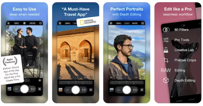 3 แอปพลิเคชันกล้องที่ดีที่สุดสำหรับ iPhone ประจำปี 2022 3 แอปพลิเคชันกล้องที่ดีที่สุดสำหรับ Iphone ประจำปี 2022