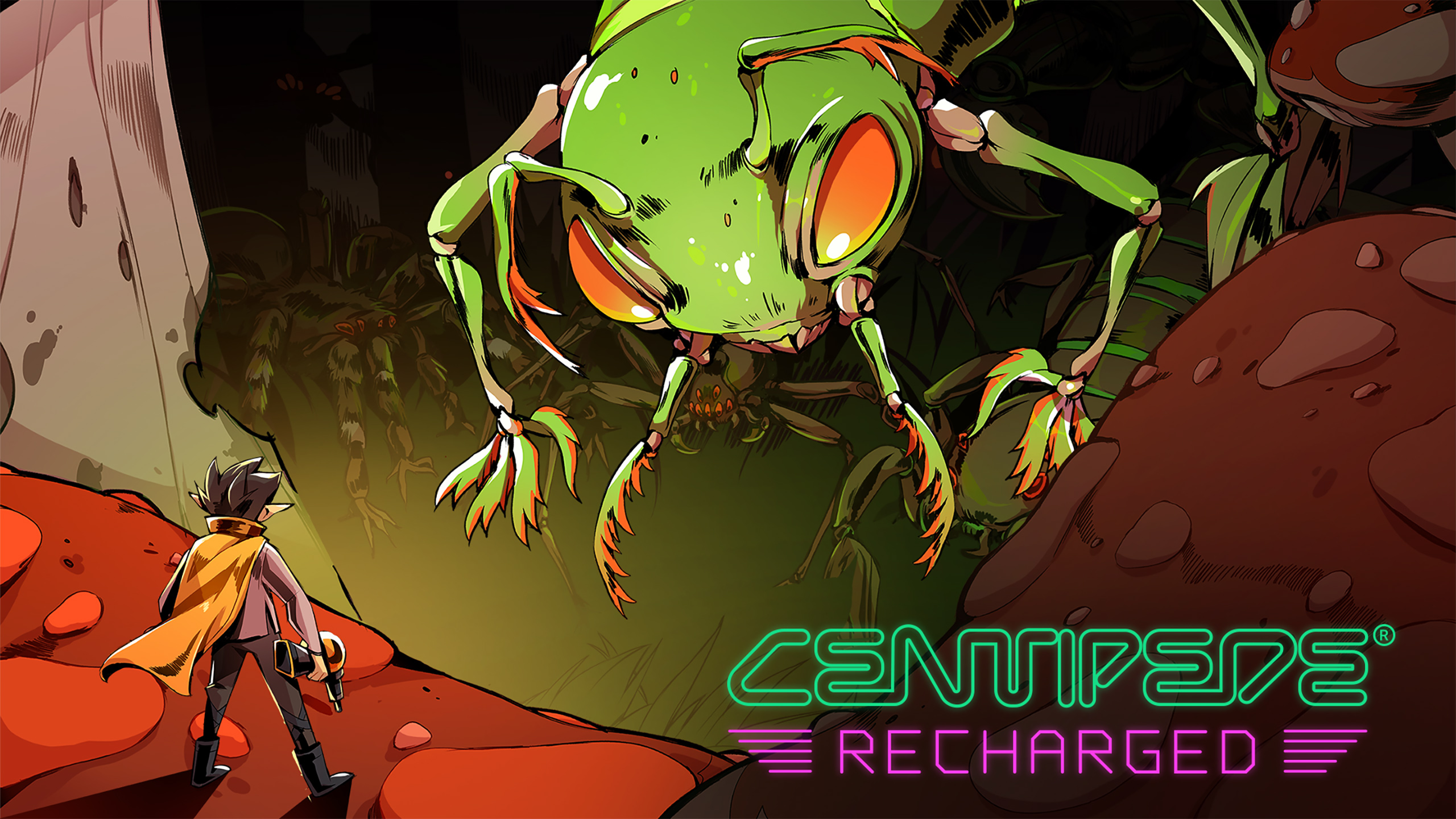 Centipede Recharged - รายชื่อเกม PS5 ที่รองรับ 120FPS