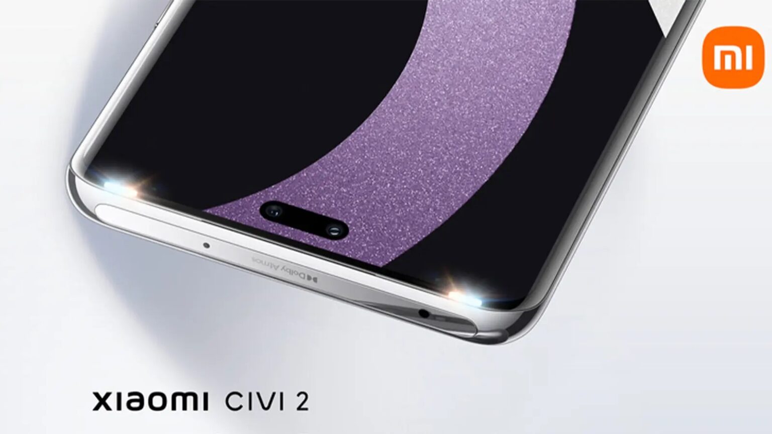 เผยภาพ Xiaomi Civi 2 หน้าจอเจาะรูทรงแคปซูล