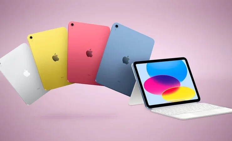 10th Gen iPad Feature Fanned Pink | iOS | ลาก่อน! Apple ถอดรูหูฟัง 3.5มม. ออกจาก iPad รุ่นล่าสุด