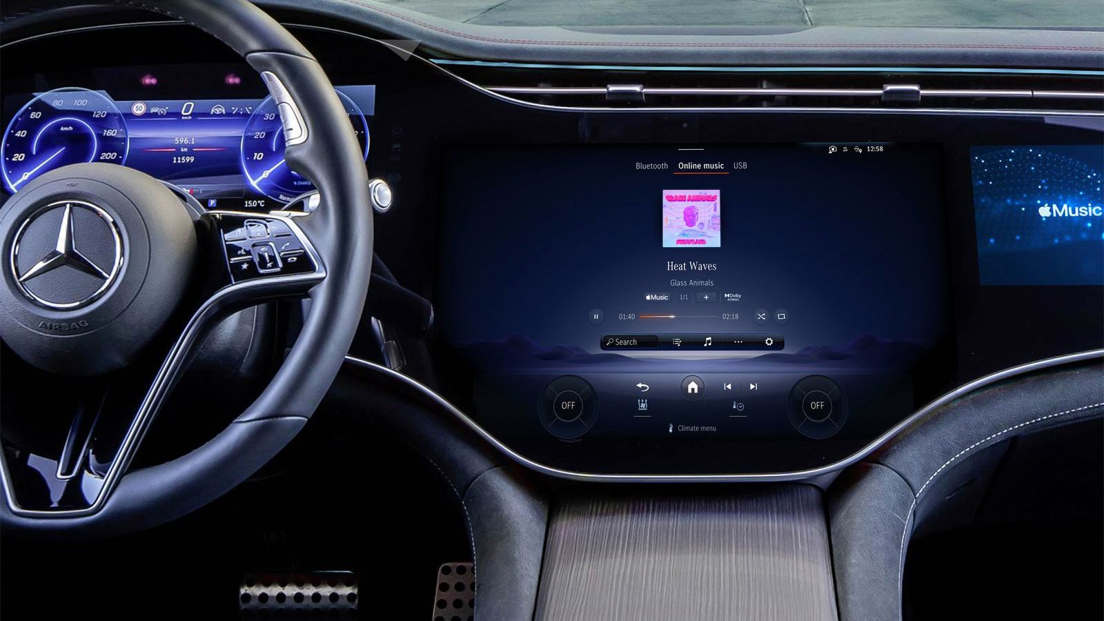 Apple Music Spatial Audio Mercedes Benz | apple | ระบบเสียงรอบทิศทาง Apple Spatial Audio สามารถใช้งานในรถ Mercedes-Benz ในบางรุ่นได้แล้ว