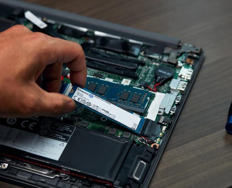 Press Photo NV2 SSD Stylized | News | Kingston เปิดตัว SSD ที่มาพร้อมประสิทธิภาพการทำงานของ Gen 4x4 NVMe PCIe 4.0