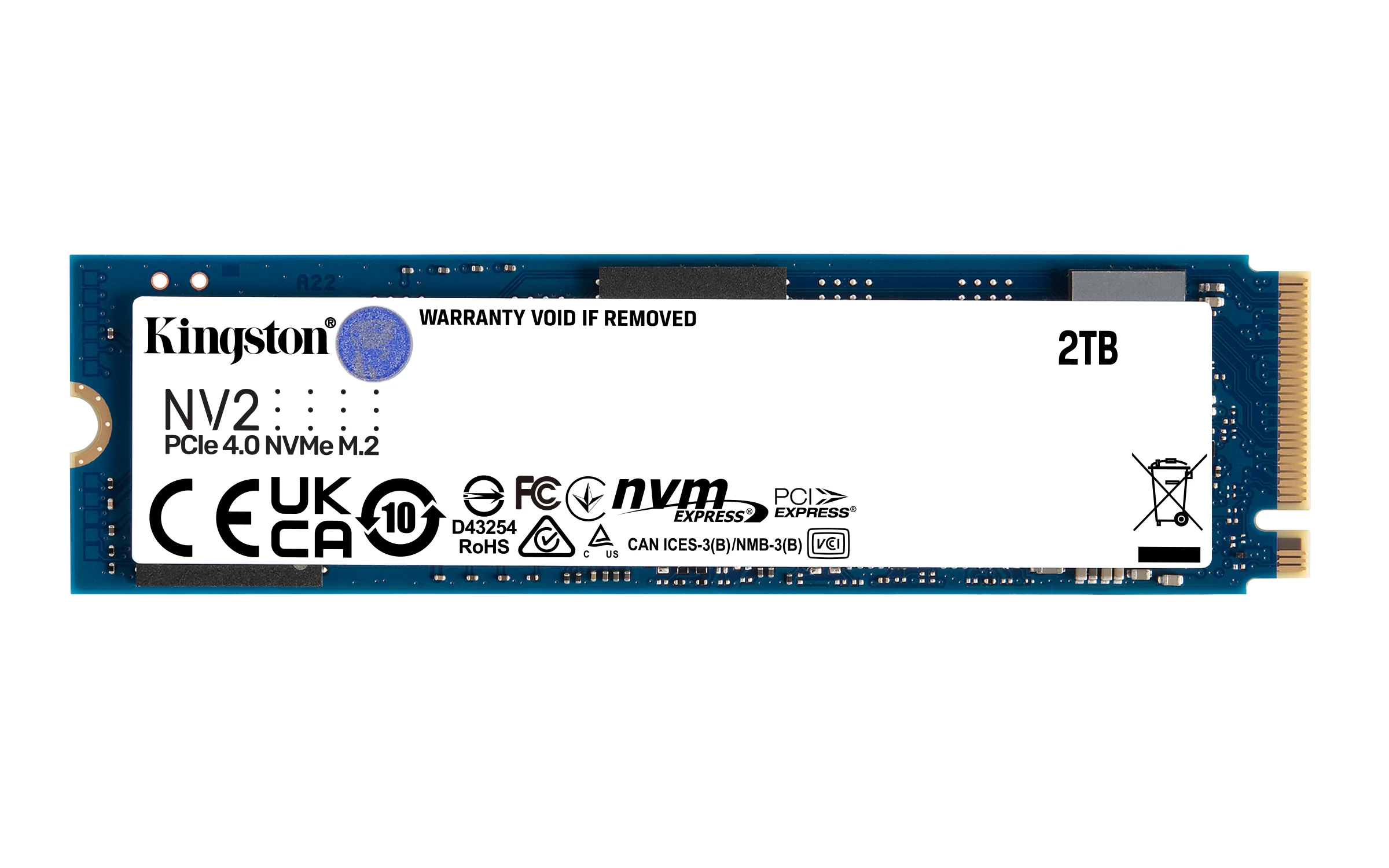 Press Photo NV2 SSD | Gen 4x4 | Kingston เปิดตัว SSD ที่มาพร้อมประสิทธิภาพการทำงานของ Gen 4x4 NVMe PCIe 4.0