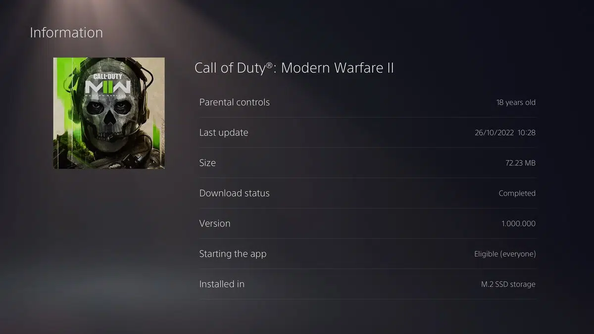 modern warfare 2 ps5 disc | Call of Duty: Modern Warfare 2 | แผ่นเกม Call of Duty: Modern Warfare 2 เวอร์ชั่น PS5 มีขนาดไฟล์แค่ 70 MB ต้องดาวน์โหลดเพิ่มกว่า 150 GB