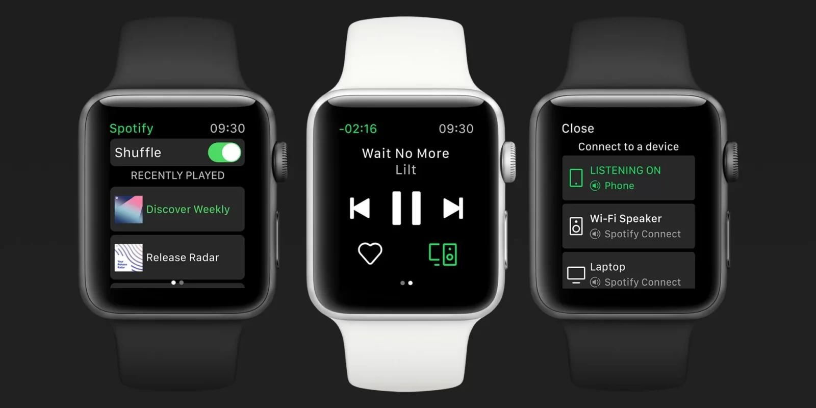5146e112d290c4ba90c3710f8390e9cf | Spotify | Spotify อัปเดตใหม่สำหรับ WatchOS บน Apple Watch ปรับหน้า UI ให้ใช้งานง่ายขึ้น