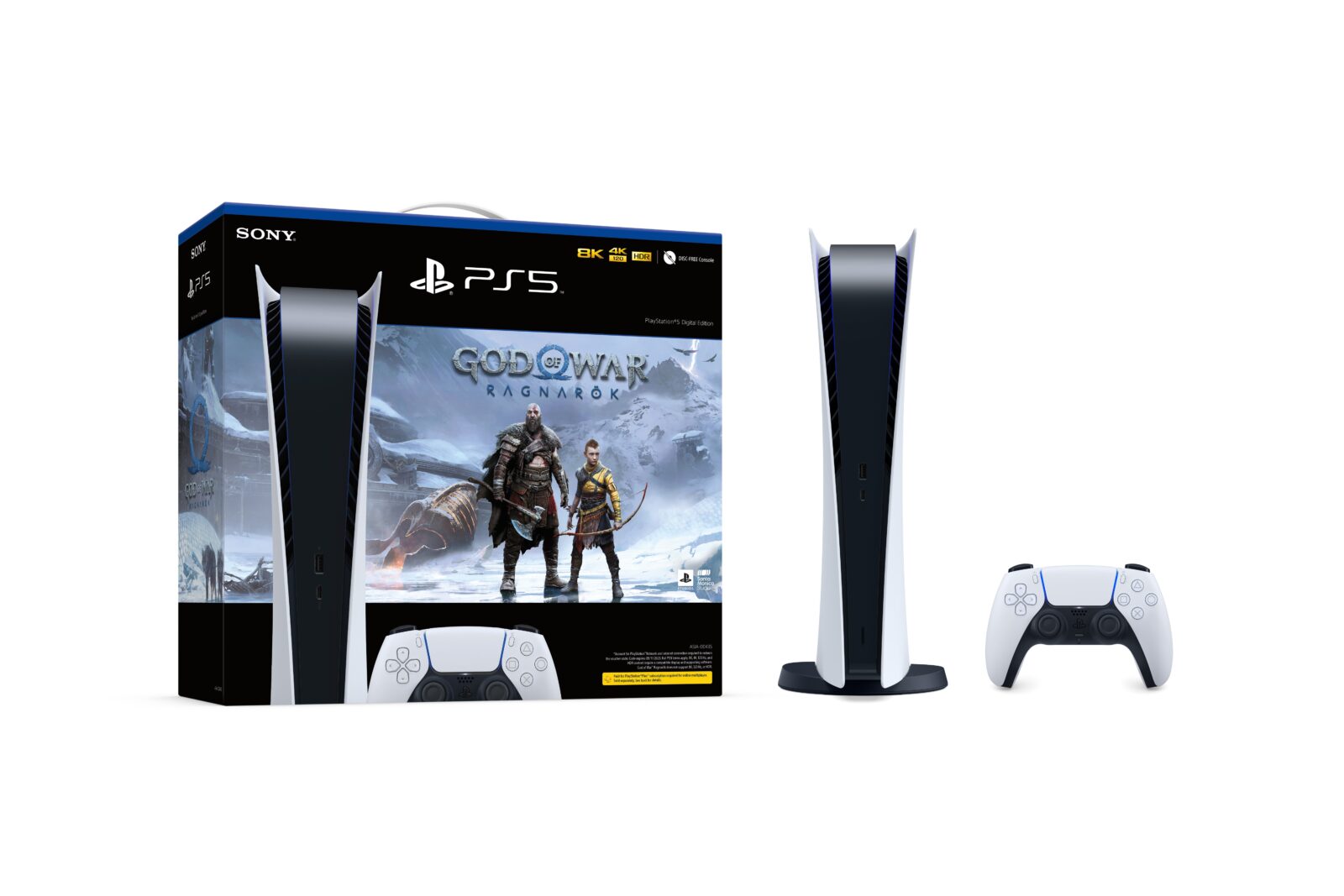 Sony PlayStation ประกาศวางจำหน่ายชุดเครื่องเกมบันเดิล PlayStation®5 God of War™ Ragnarök Bundle 1 GOWR Digital Edition | God of War: Ragnarok | Sony PlayStation ประกาศวางจำหน่ายชุดเครื่องเกมบันเดิล PlayStation®5 God of War™ Ragnarök Bundle