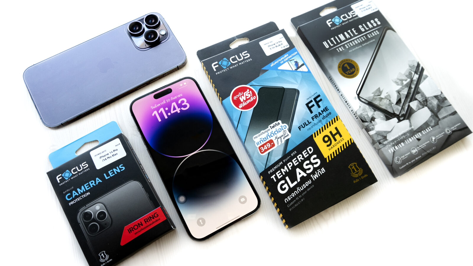 | Focus | ฟิล์มโฟกัส เกาะกระแส iphone 14 ส่งแคมเปญ “ปกป้องครบรอบด้าน ปกป้องด้วยกระจกกันรอยโฟกัส”