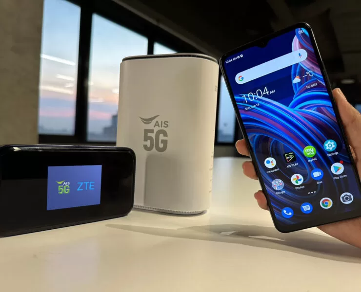 221226 Pic3 AIS 5G เดินหน้าความร่วมมือ ZTE ต่อเนื่อง ปูพ | ZTE | AIS 5G ร่วมมือ ZTE ปูพรมดีไวซ์ 5G ประสิทธิภาพสูงราคาคุ้ม สมาร์ทโฟน, เราเตอร์ และ POCKET WiFi