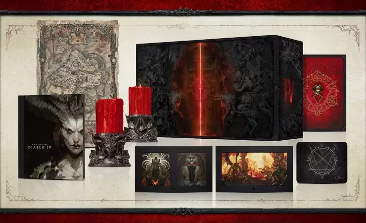 Diablo4collectorseditionpriceordercontentitems | Diablo 4 | Diablo 4 Limited Collector’s Box เปิดให้ส่งซื้อล่วงหน้าแล้วในราคา $96.66 ไม่มีเกมหลัก
