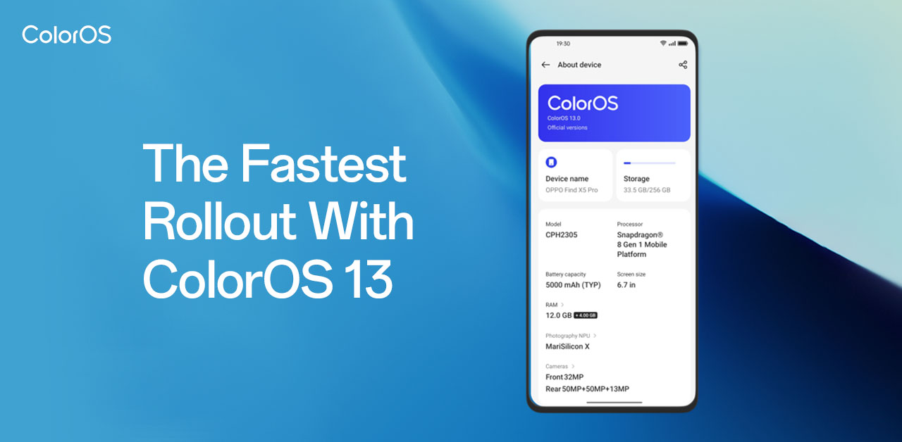 Thumbnail 1 | ColorOS 13 | OPPO อัปเดต ColorOS 13 ในสถิติเร็วที่สุด พร้อมประกาศประกันอัปซอฟต์แวร์ให้ยาว 5 ปี!
