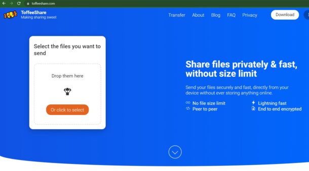 วิธีแชร์ไฟล์ ขนาดใหญ่-ไม่จำกัด ด้วย Toffeeshare รูปแบบ P2P ปลอดภัยสูงสุด