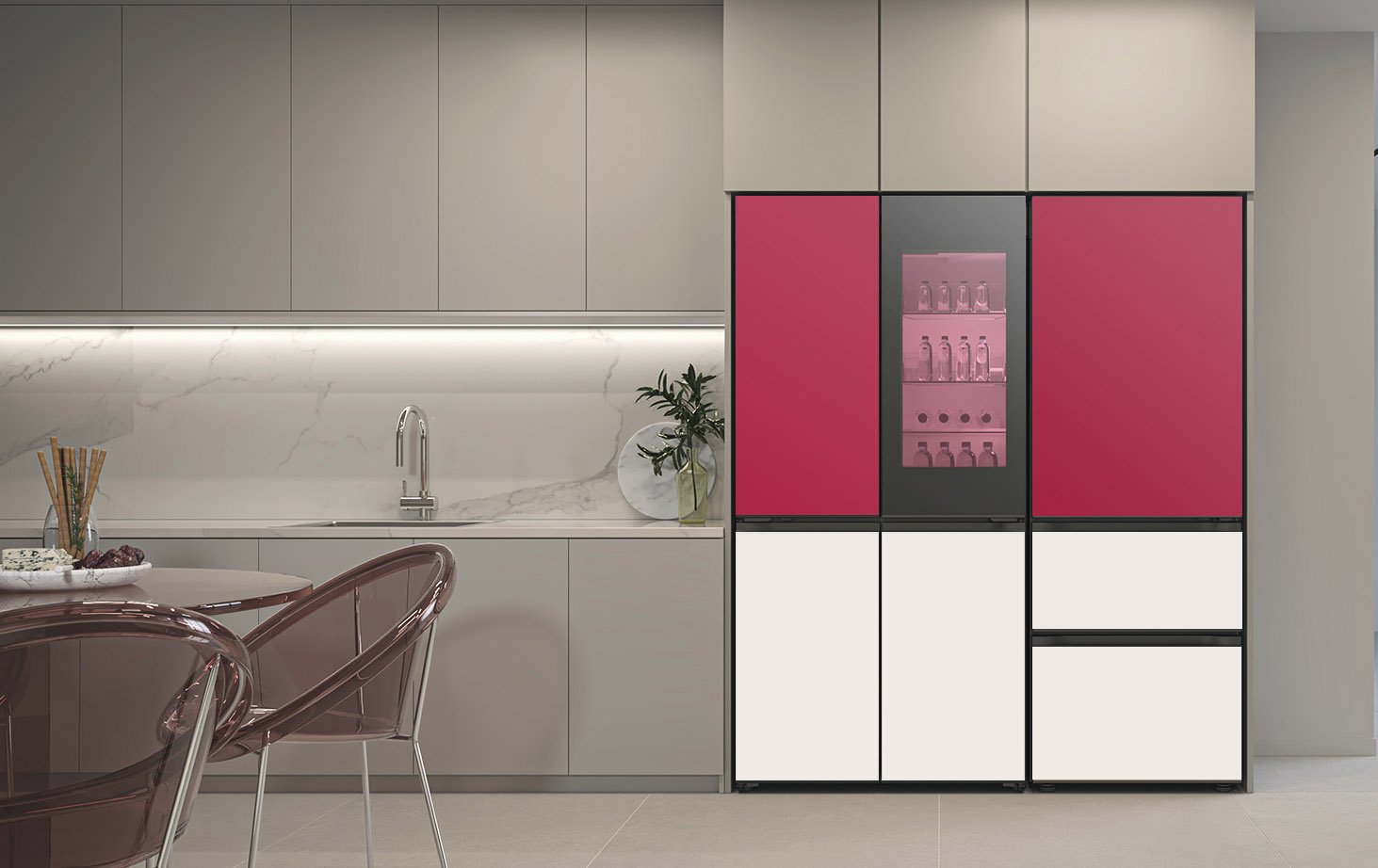 LG Refrigerator with MoodUP 1 | CES 2023 | LG เปิดตัวทีวี OLED และตู้เย็น เทคโนโลยีใหม่ในงาน CES 2023