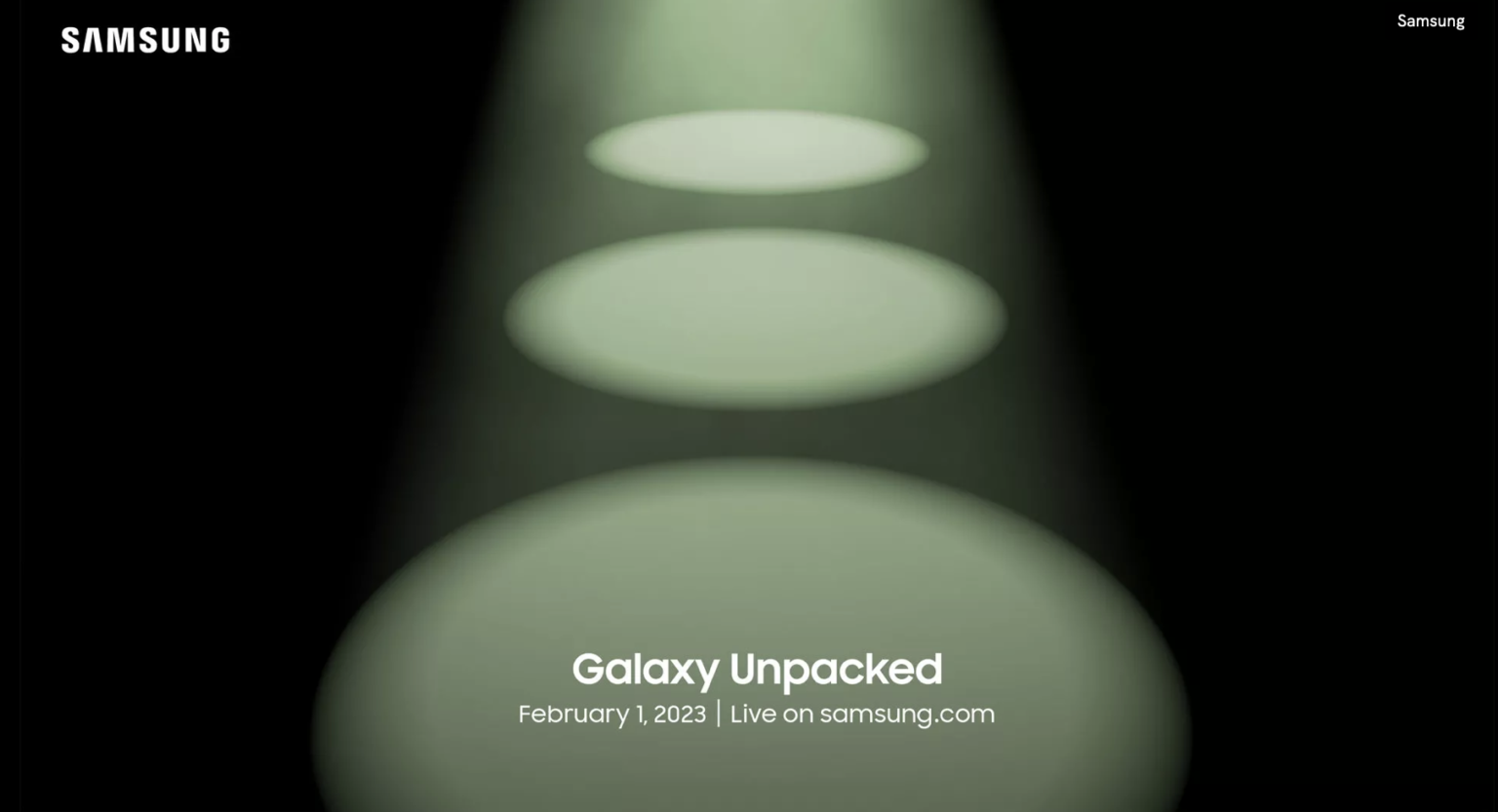 Samsung ประกาศจัดงาน Unpacked วันที่ 1 กุมภาพันธ์นี้